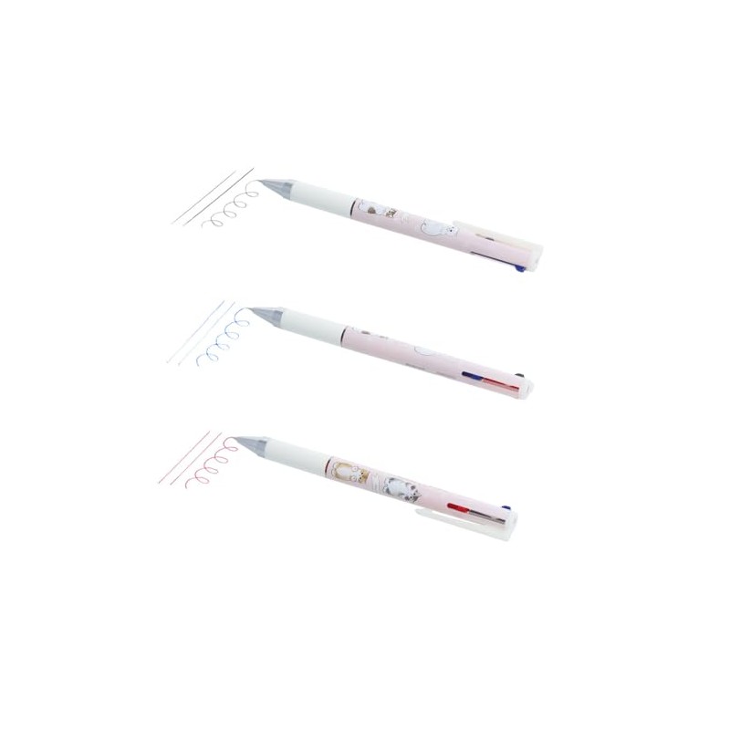 Sunstar Stationery mofusand Multi-functional Gel Ink Pen B Pattern S4655567