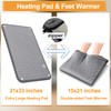 Heating Pad for Back Extra Large & Double Sided Foot