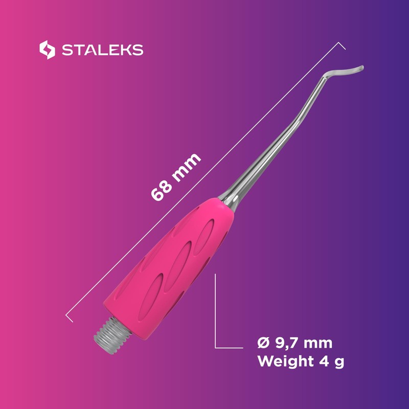 Staleks Combo UNIQ 31 Working Part – Curette (Left Bend)