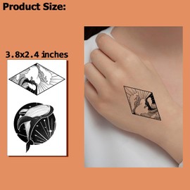 Acevegue 30 Sheets Realistic Temporary Tattoos, Long Lasting Planets Geometry Universe Constellations Fake Tattoos for Women Men, Sun Moon Star Solar System Transfer Tattoo Stickers for Kids Adults