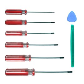 Fongmore Tri Wing Screwdriver Set Y Type 1.5mm 2.0mm 3mm 4mm 5mm 6mm Tri Point Screwdriver Set Precision with Magnetic Multifunctional Hand Tool 6 Pieces