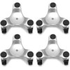 Yopay 4 Pack Steel Tri-Dolly, 200 lbs Load Capacity 3