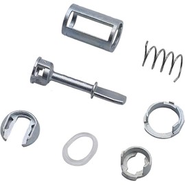 Door Lock Repair Kit, 7pcs Door Lock Barrel Cylinder Repair Kit 3B0837167 for VW Passat Seat Leon Toledo Arosa