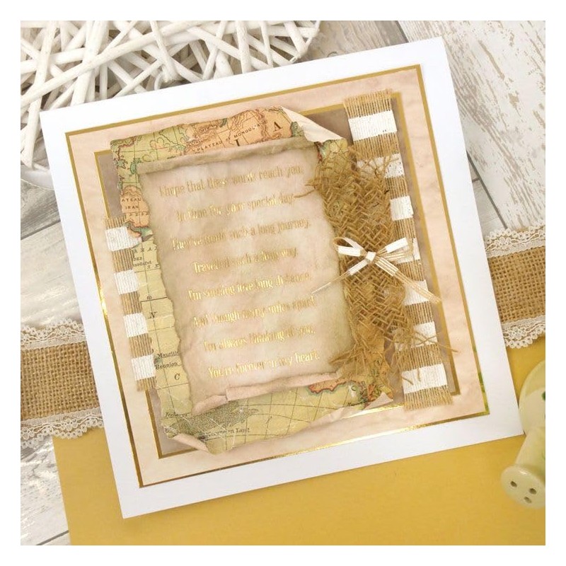 Hunkydory Crafts Perfect Poetry Foiled Paper Pad - Moments
