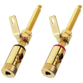 Monacor Zubehör HiFi-Geräte – WIRE CONNECTORS (Gold)