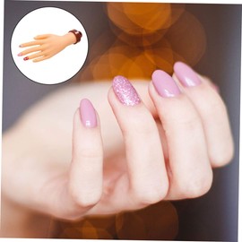 PACKOVE Manicure Training Hand Model Realistic Practice Hand for Nail Art Display Premium Quality Fake Hand for Beginners and Professionals for Nail Art Techniques