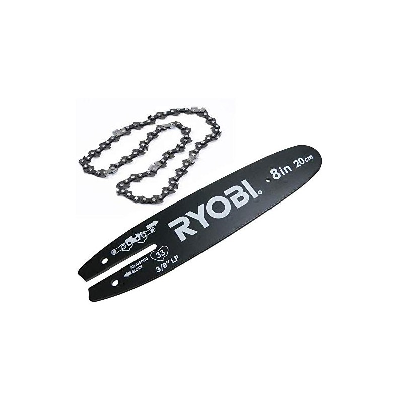 HOMELITE RYOBI 310982003 GENUINE BAR & CHAIN ASSEMBLY REPLACES ALSO