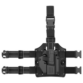 Universal Holster for Most Popular Full Size and Compact Pistols, Fit Glock | S&W | Sig Sauer | Ruger | Taurus | Beretta | CZ | Walther | Browning | Colt | H&K | Bersa | Canik Gun, Right Hand