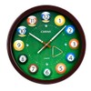 OSTAR Big Large Billiard Pool Ball Wall Clock, Battery Operated,