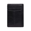 Zion & Co Slim Minimalist Front Pocket Wallet Leather Card