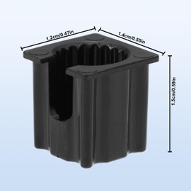 10pcs Shower Faucet Handle Insert, Plastic Shower Handle Replacement Parts for Kohler 1060514 Handlebar and Compatible with Coralais Series Handlebars