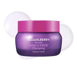 Crema en Cápsulas de Relleno Bakuchiol – Hidratante Alternativa al Retinol para Reafirmación y Cuidado de Poros con 99% de Bakuchiol Puro, 5 Tipos de Colágeno y Complejo de Ceramidas, 50ml / 1.69