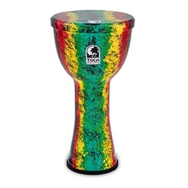 Toca SFDL-10RB Lightweight Series 10-Inch Hand Drum - Rasta Finish