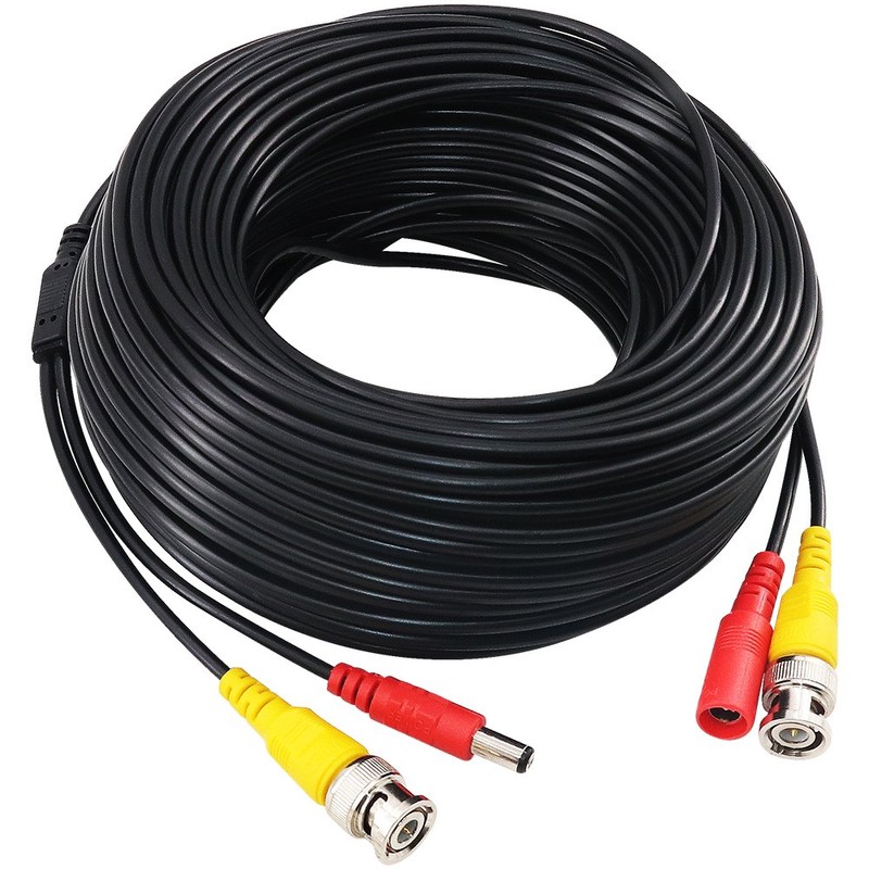Yeung Qee 30M BNC video power cable security camera Cable