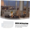 Gatuida 4Pcs Sliding Sash Stopper Window Safety Lock for Sliding