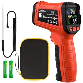 Termómetro infrarrojo Pistola de temperatura 980 C láser 161                                                                                          