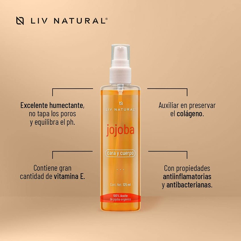LIV NATURAL Set de Aceite de Almendras dulces y Aceite