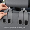 Car Headrest Hooks for Bags and Everyday Storage – Easy-Install