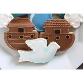 Unbranded Noah's Ark 5'' Boat Cookie Cutter | Animal Birthday Party
