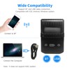 Portable 58mm Thermal Receipt Printer Wireless BT Mini Bill Ticket