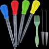 Boao 7 pcs Turkey Baster Bulk Set Includes 4 Heat
