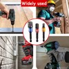 ​​3PCS Impact Driver Socket Adapter Set - 1/4" 3/8" 1/2"
