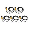 5 Pcs Infrared Photoelectric Switch 10cm Detection NPN Normally Open