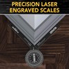 LEXIVON [2-pack] Aluminum Miter Saw Protractor | 7-Inch Rust Proof