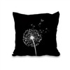 Aoihrraan 18 x 18 Inch Dandelion Cushion Covers Spring Natural