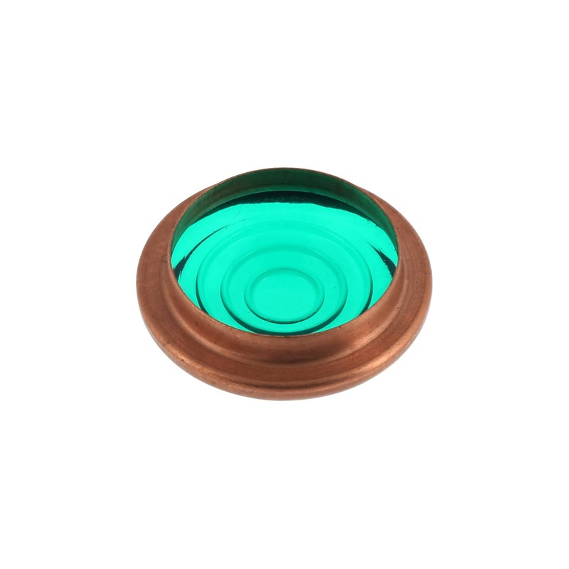 FEZ Control Glass, Green, Copper Socket, Diameter 16 mm for