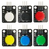 Yuuhseel 2 Sets Six Colors 12x12mm Big Button Module 3Pins