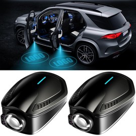 Car Door Lights,Door Lights Logo Projector Rechargeable,Car Door Projector Lights,HD Car Welcome Light for Cars Use at Night 2pcs. (for TE-SS-L)