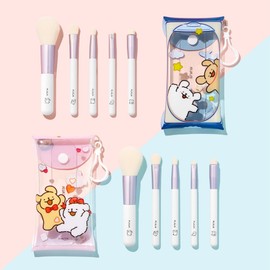 FLALIA [Maltese Edition] FLALIA Brush Set (5 Types) - Eye Makeup Brush Kit 5P