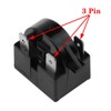 AYLIFU 1PCS QP-02-4.7 Ohm PTC Refrigerator Start Relay 3 Pin