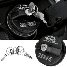 PVOTAWP-YXG01 - Tapa de bloqueo de gasolina con llave para Toyota 4Runner, Chevy Silverado 1500 2500 3500, J-eep Tacoma Honda Nissan GMC Subaru Buick #10504 77300-47020, PVOTAWP-YXG01