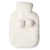Fur Fur Pom Pom Bottle – White