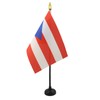AZ FLAG Puerto Rico Table Flag 4'' x 6'' -