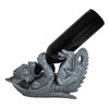 Ebros Gothic Fantasy Winged Drunken Gargoyle Wine Bottle Holder Figurine