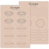 Pack of 4 Practice Skin for Lip Tint and Lip