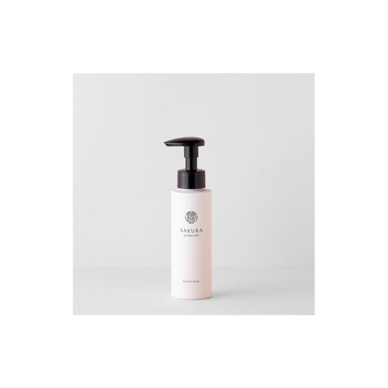Meet Tree Sakura Facial Soap, 3.4 fl oz (100 ml)