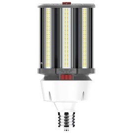 Satco S23145 Hi-Pro Wattage and Color Temperature Selectable LED Corncob Lamp, HID Replacement, EX39 Base, 120W/100W/80W, 3000K/4000K/5000K, (1 LED Light Bulb)