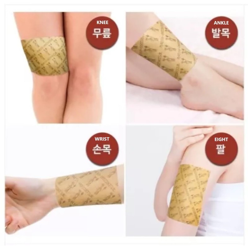 Korea Herbal Power Glu Red Ginseng Patch (Blue Version) -