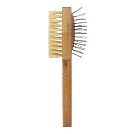 Burt's Bees for Dogs Double Sided Pin & Hemp Bristle Dog Brush | Best All-Purpose Dog Brush To Reduce Shedding | Great for All Small Dogs And Puppies | Ideal for Daily Grooming