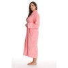 Just Love Plush Zipper Long Robe 6792-COR-1X