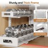 Biboraya 2 Pack 20.47IN Depth Under Sink Storage Organizer, Large
