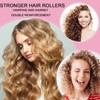 Hair Rollers, 12 Pack Salon Hair Dressing Curlers, Self Grip
