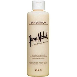 GEORGE MICHAEL Rich Shampoo 250ml for Extra Pflegeintensive Hair and Scalp