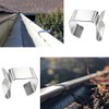 MengMain 180Pcs Gutter Light Hook,Galvanized Gutter Hook Clip,Gutter Light Hangers