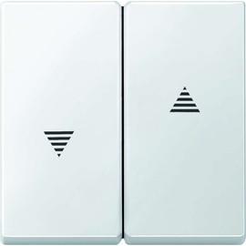 Merten System M 1325289 435519 Rocker for Roller Shutter Switch and Push Button Polar White