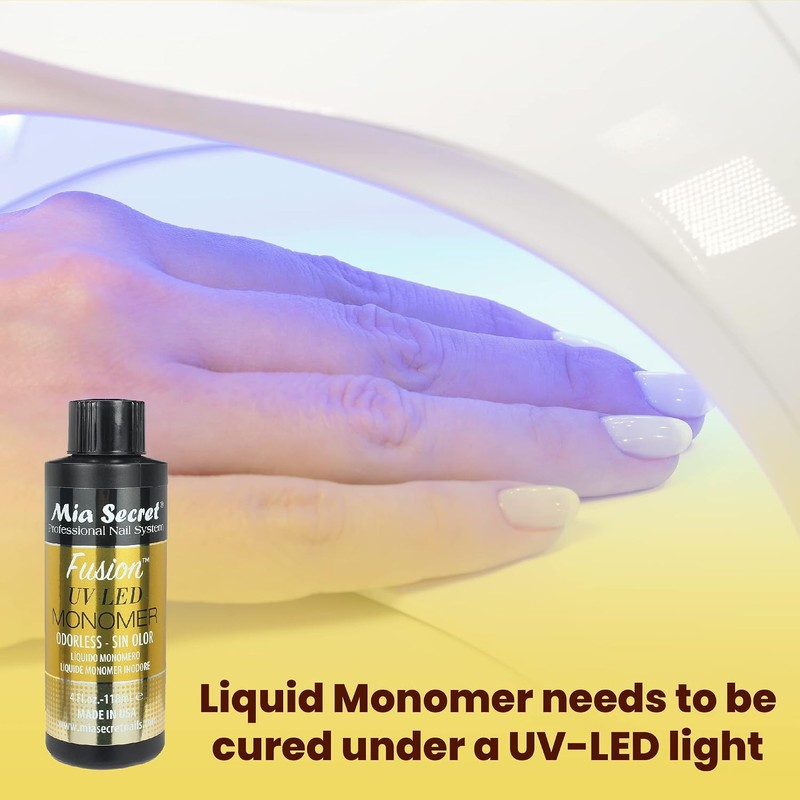 Mia Secret FUSION UV LED MONOMER 2oz/4oz/32oz Pick Yours YOURSTORE4LESS,